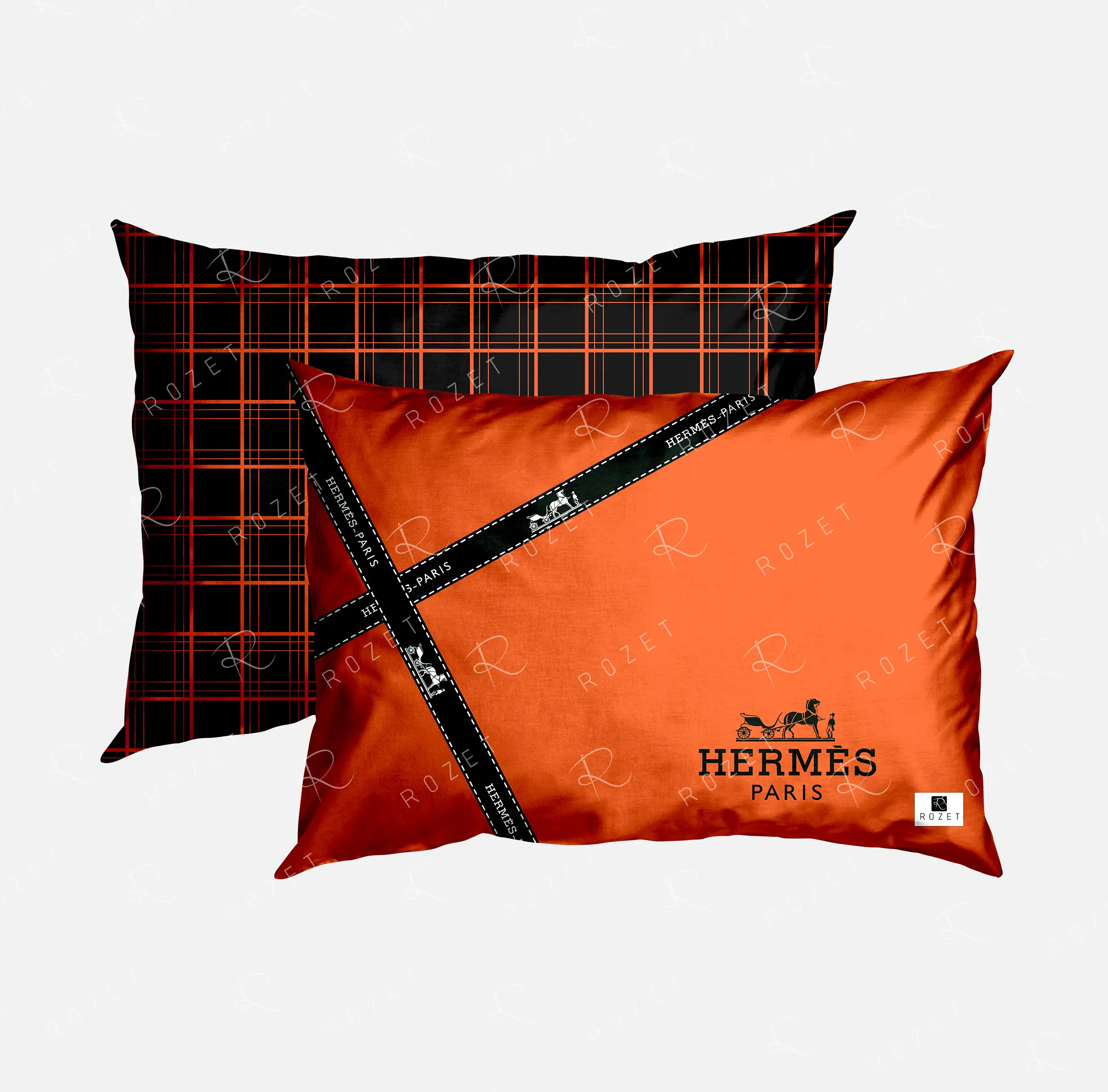 روبالشی ست روتختی سه‌بعدی چاپ دیجیتال مدل RZ178